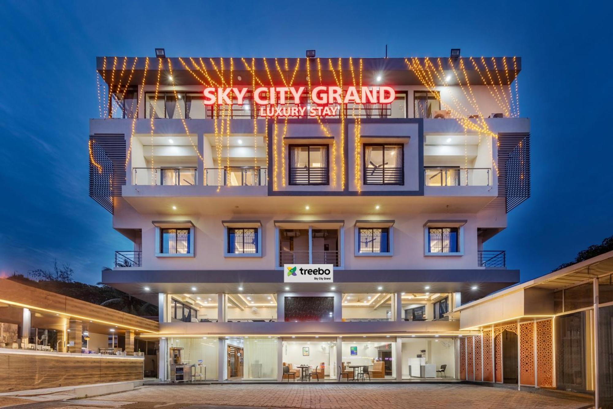 Treebo Sky City Grand, 5 Min From Mangalore Airport エクステリア 写真